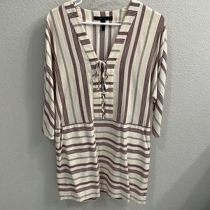 BCBGMaxazria stripe dress. Sz M. Great condition!